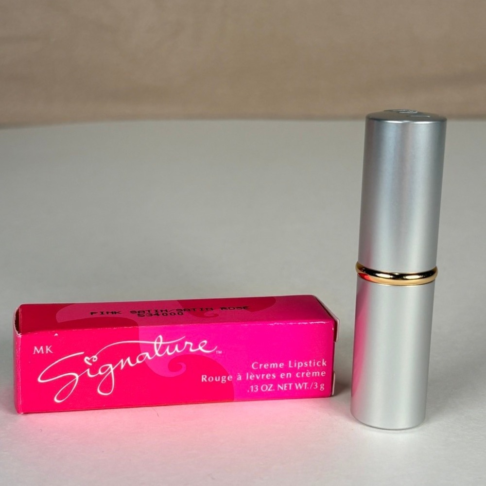NEW Mary Kay "PINK SATIN" Signature Creme Lipstick 534000 NOS 0.13 oz